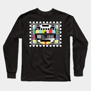 TV PATTERN Long Sleeve T-Shirt